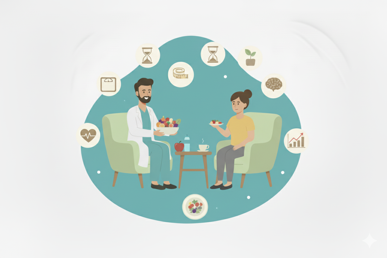 Accompagnement pour un poids de forme durable