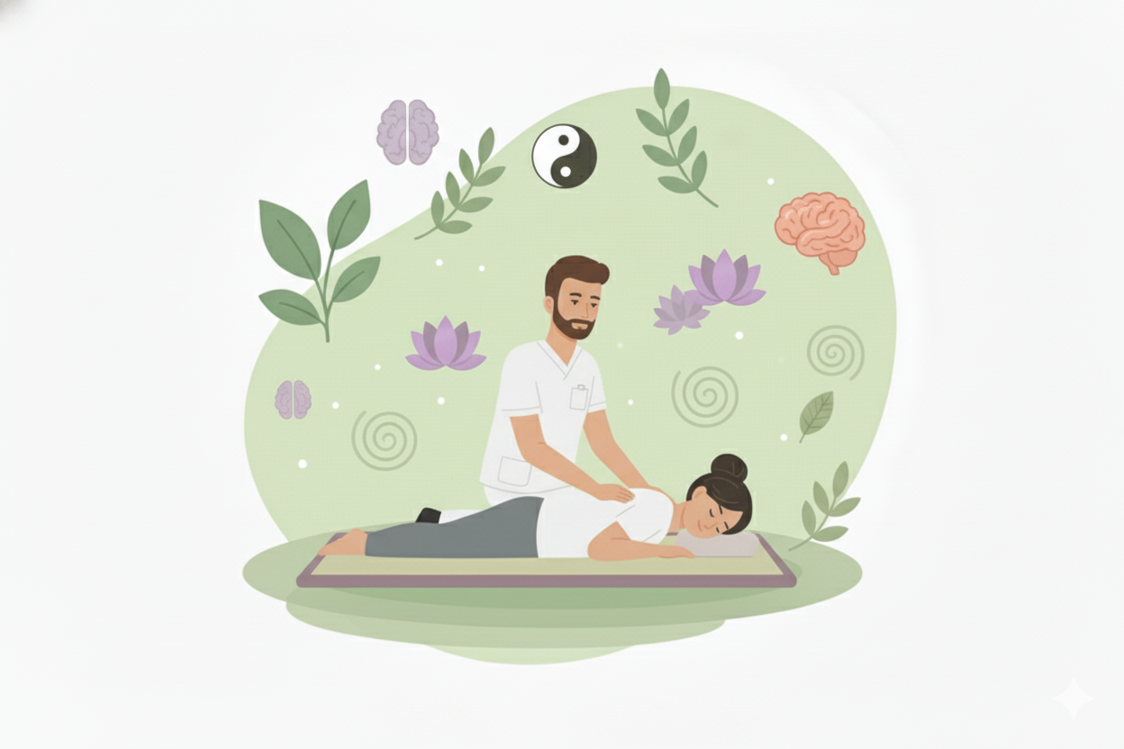 Praticien Shiatsu - Pression digitale énergétique